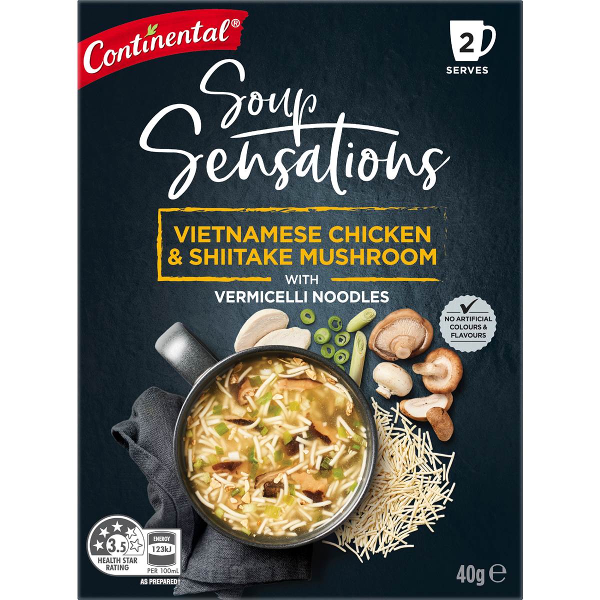 Continental Soup Sensations Vietnamese Chicken & Shiitake Mushroom 40g