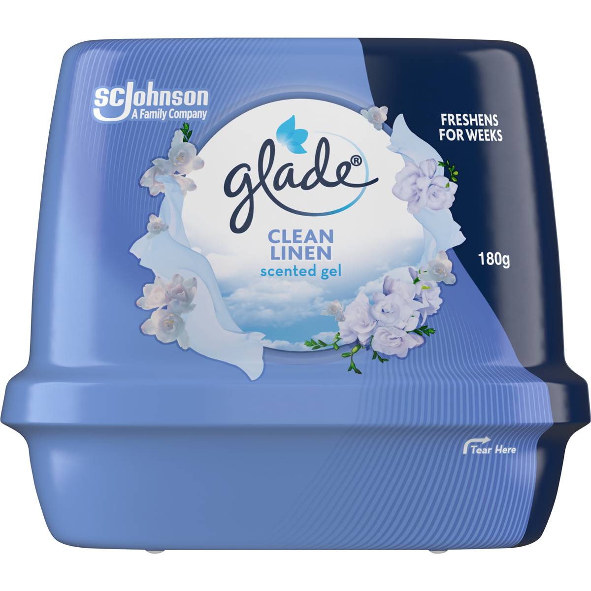 Glade Clean Linen Scented Gel Air Freshener
