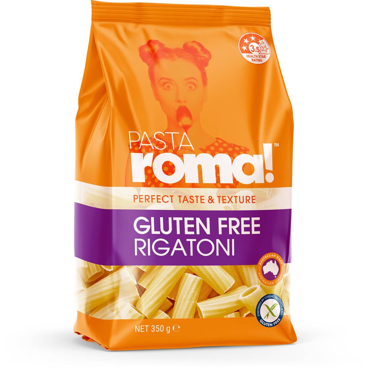 Calories in Pasta Roma Gluten Free Macaroni calcount