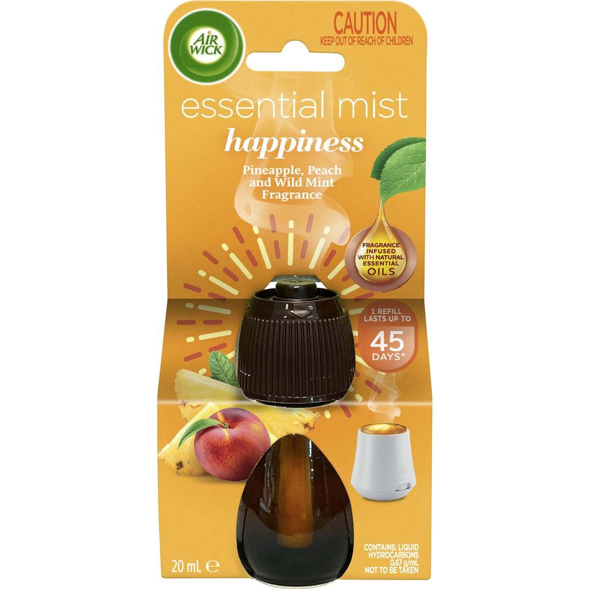 Air Wick Essential Mist Happiness Pineapple Diffuser Refill 20mL