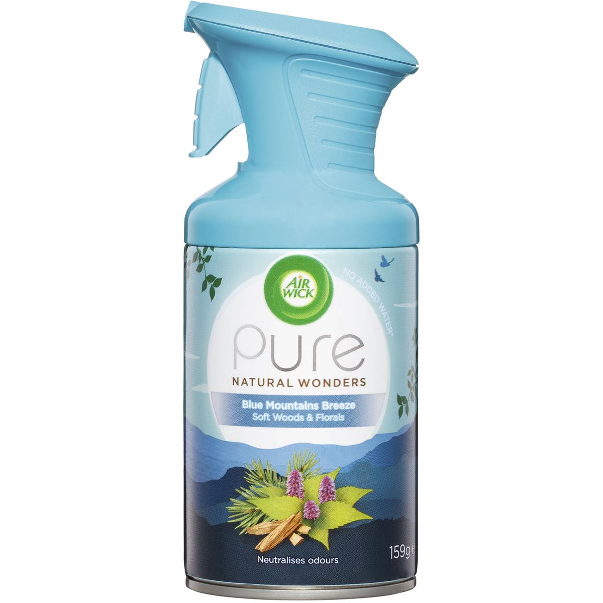 Air Wick Pure Freshener Spray Blue Mountains Breeze 159g