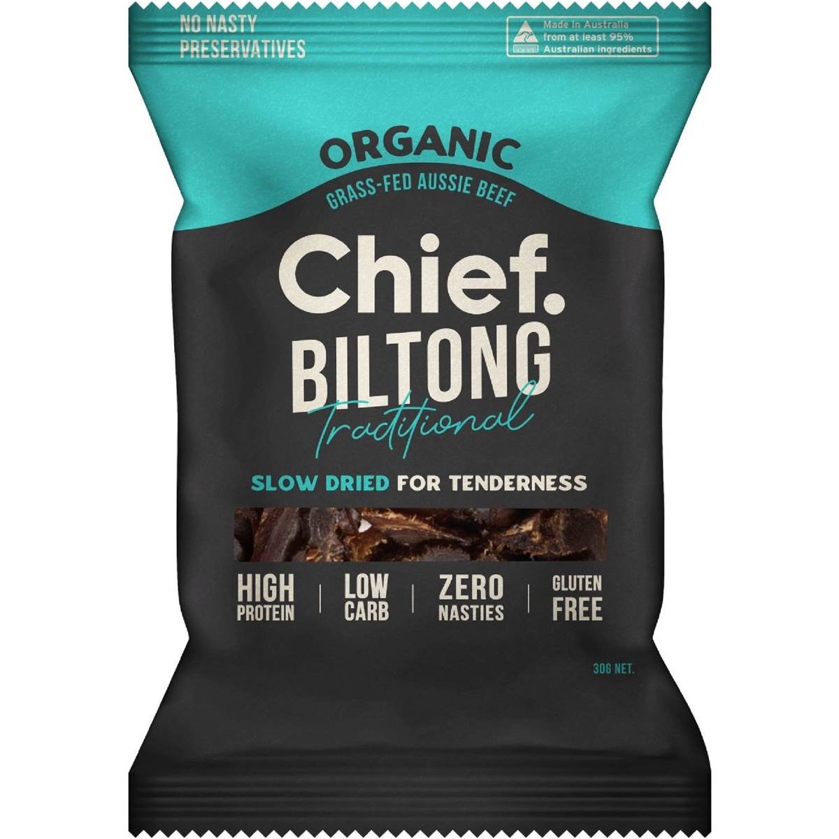 Chief Biltong Traditional Beef