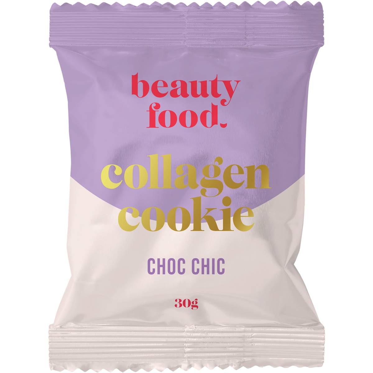 Calories in Chief Nutrition Beauty Food Collagen Cookie Choc Chic