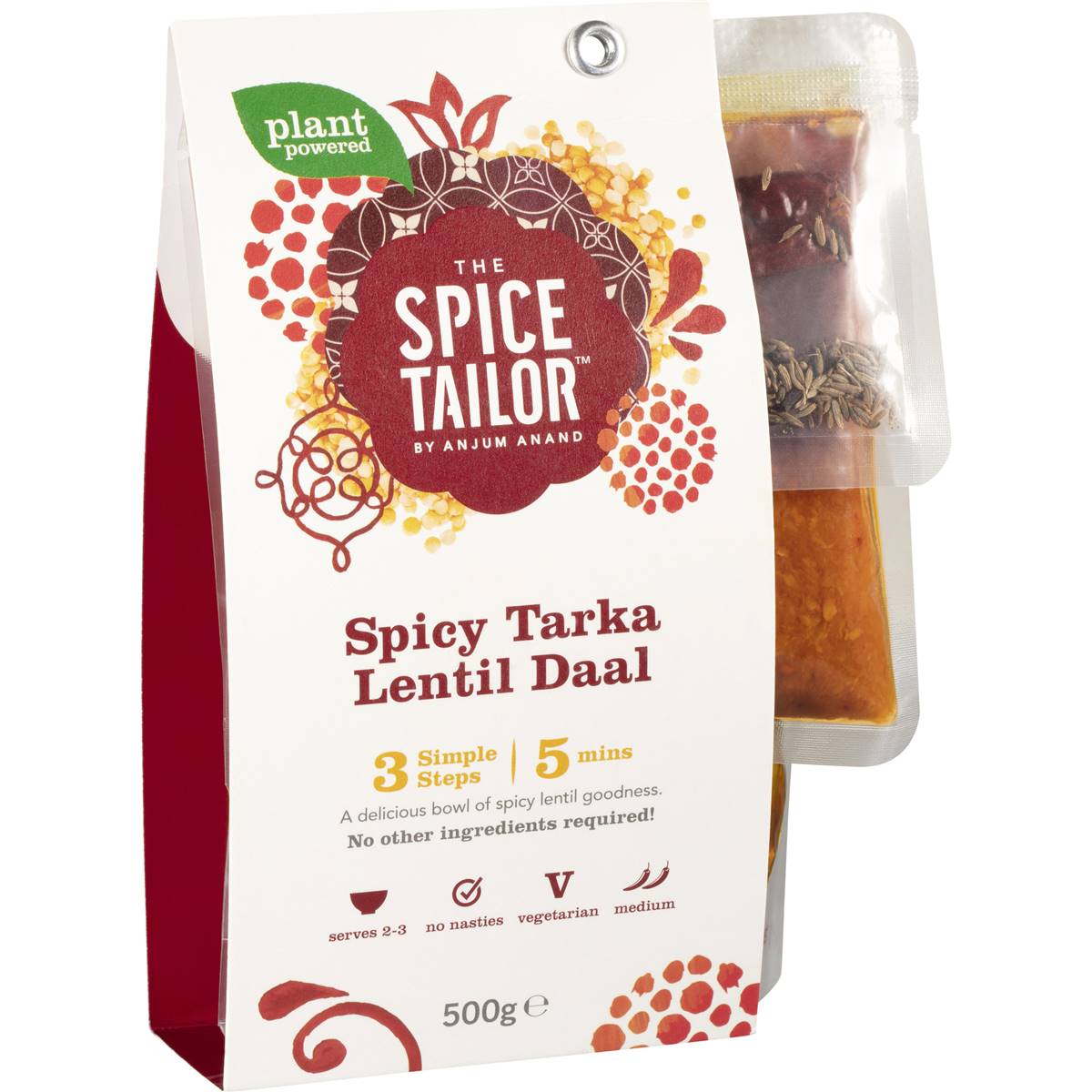 Calories in The Spice Tailor Classic Tarka Daal calcount