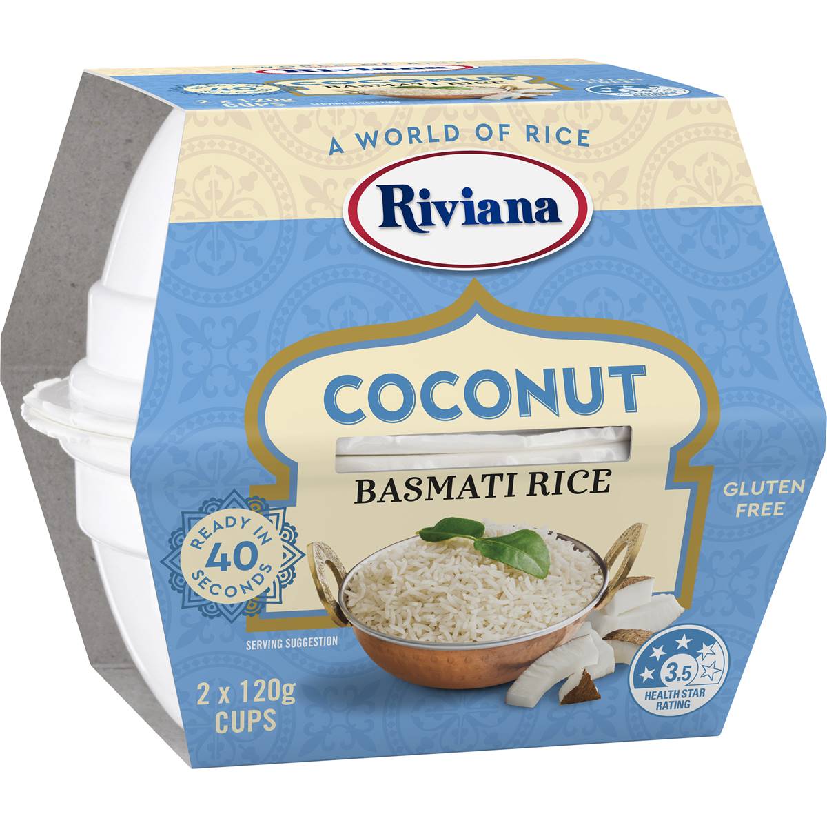 Calories in Woolworths Basmati Rice Microwave Cup calcount