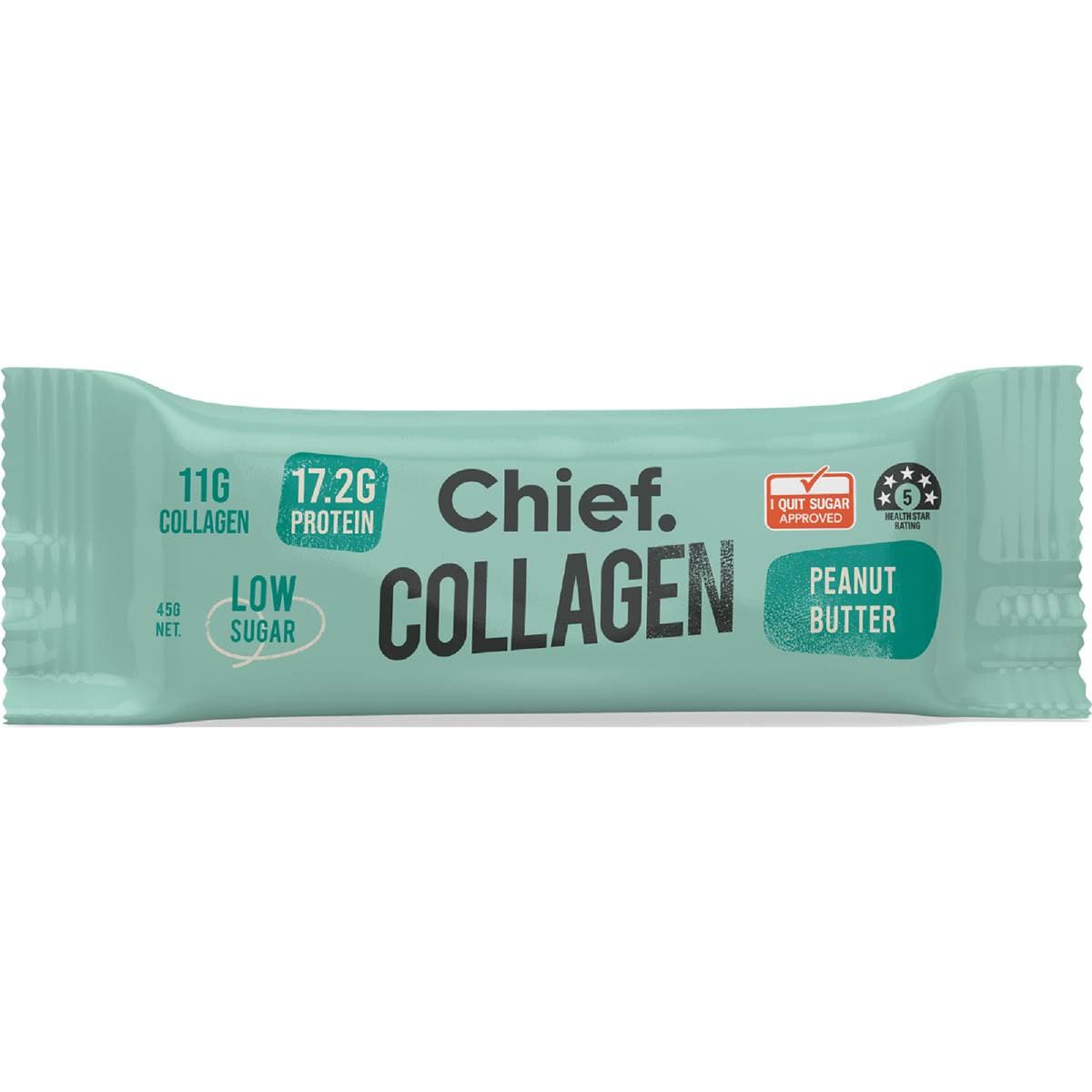 Chief Collagen Bar Peanut Butter Peanut Butter