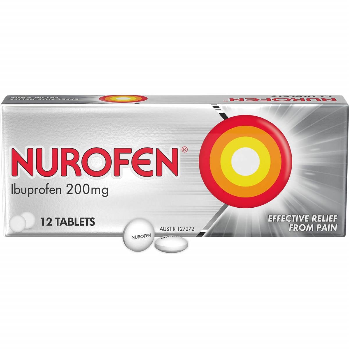 Nurofen Pain & Inflammation Relief Tablets 200Mg Ibuprofen