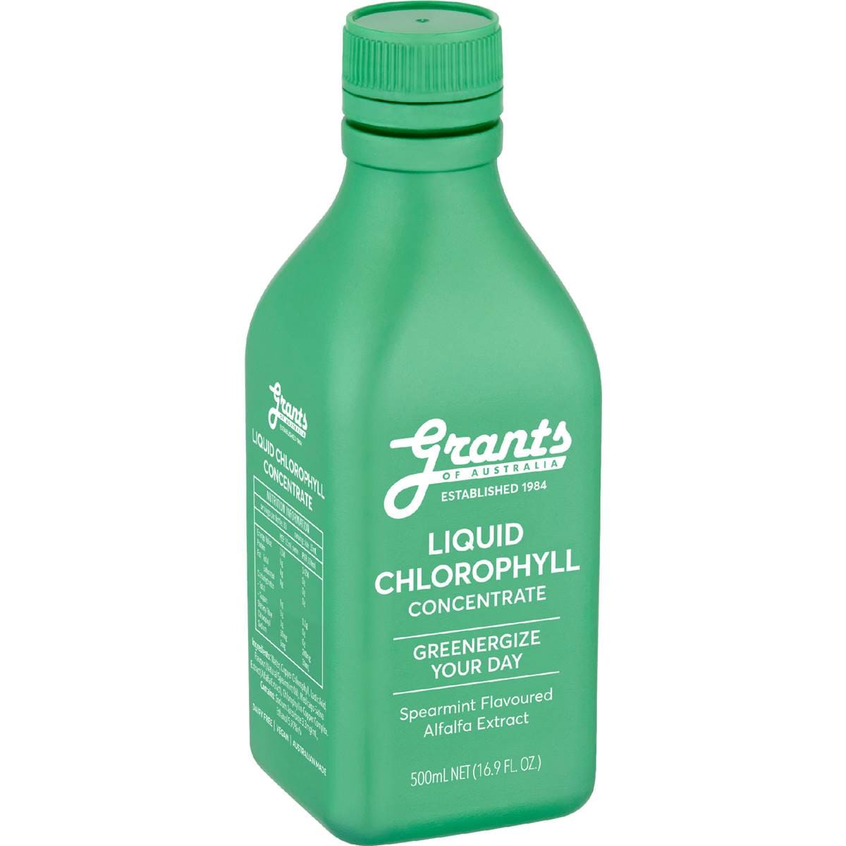 Grants Liquid Chlorophyll Concentrate Spearmint 500mL