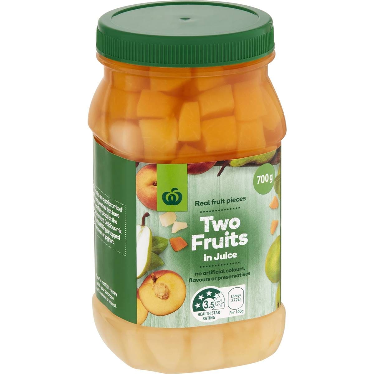 Woolworths Two Fruits In Juice