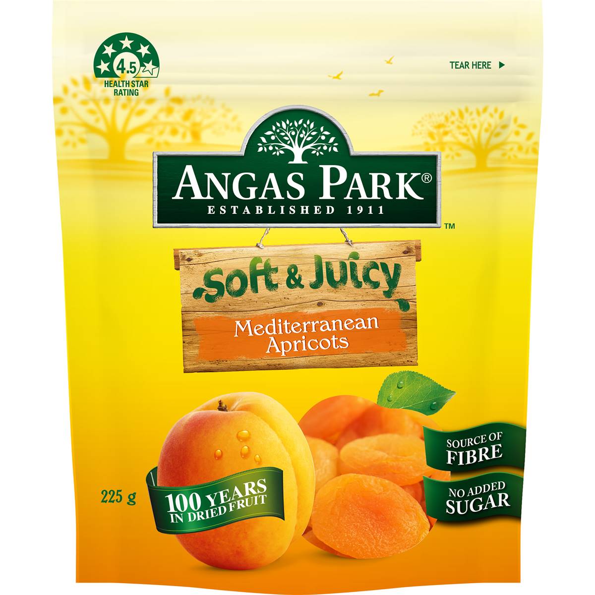 Calories in Angas Park Apricot Large Dried calcount