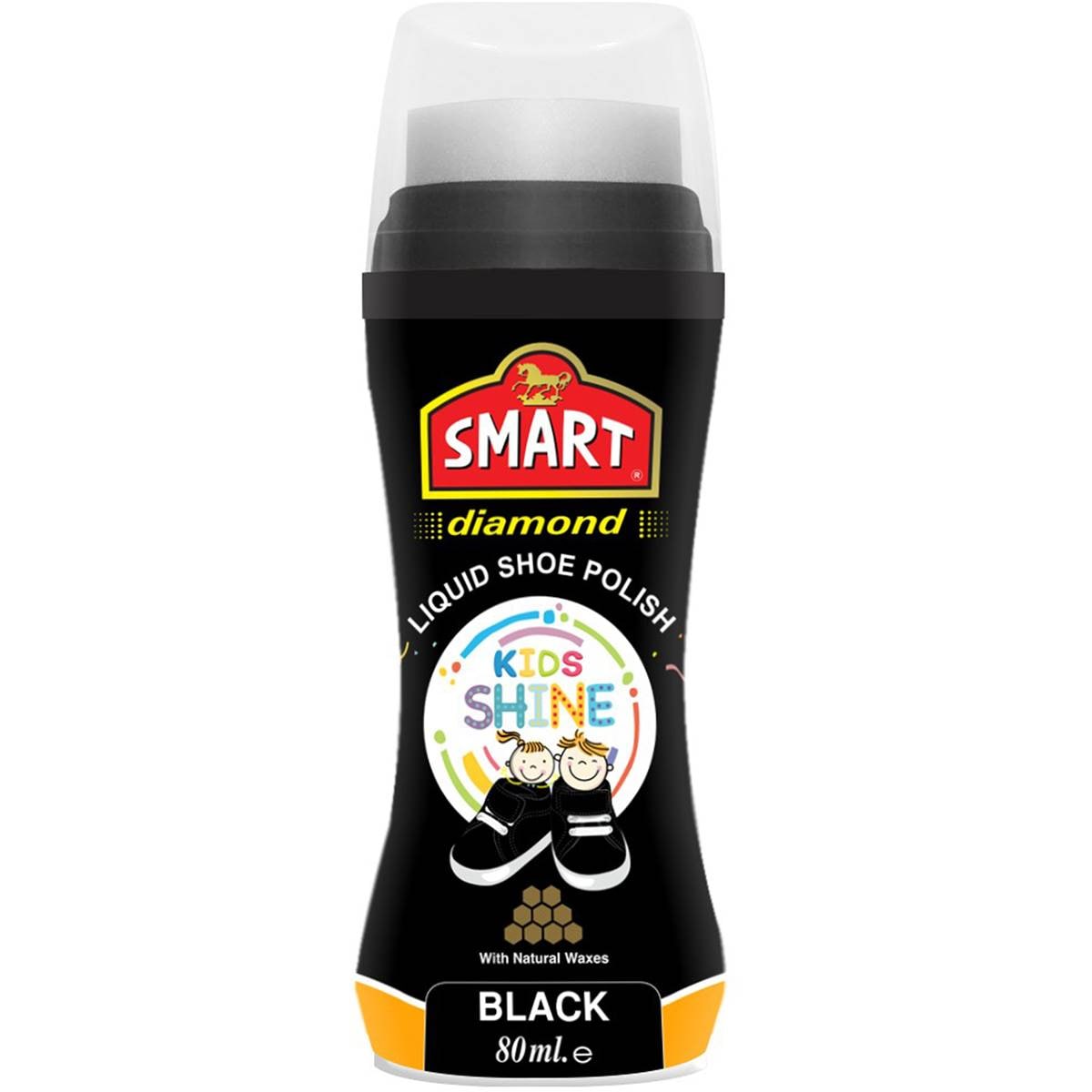 Smart Kids Liquid Shoe Polish Black