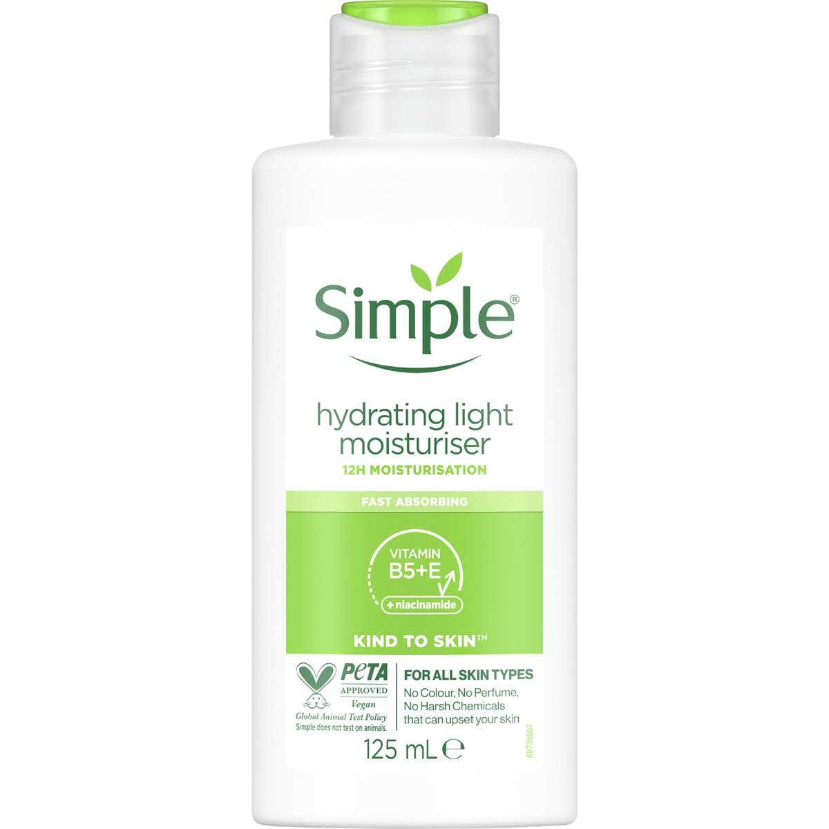 Simple Hydrating Light Moisturiser 125mL