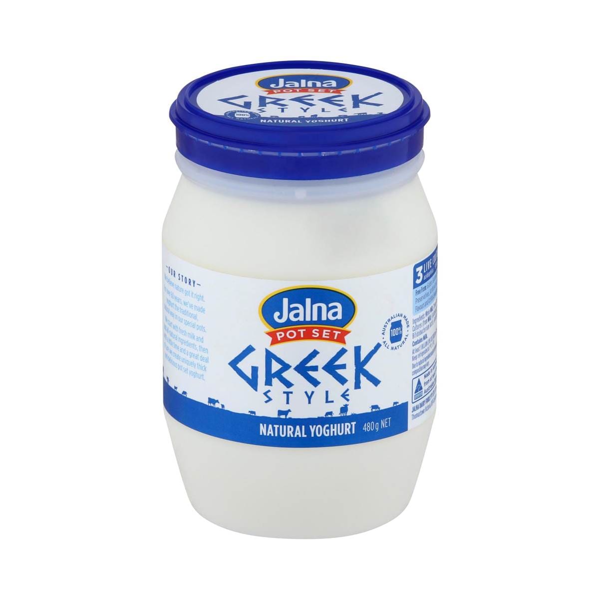 Jalna Pot Set Greek Natural Yoghurt