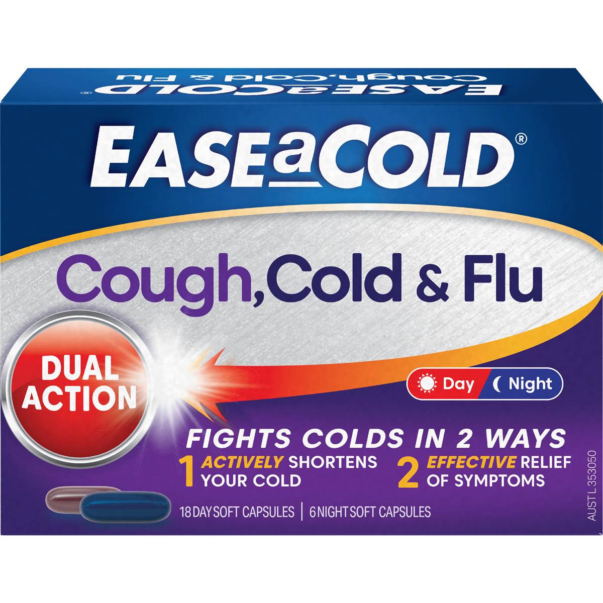 EASEaCOLD Tablets Cough Cold & Flu
