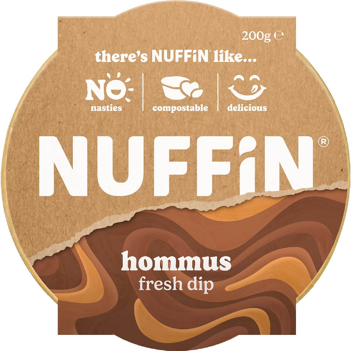 Nuffin Hommus Dip 200g