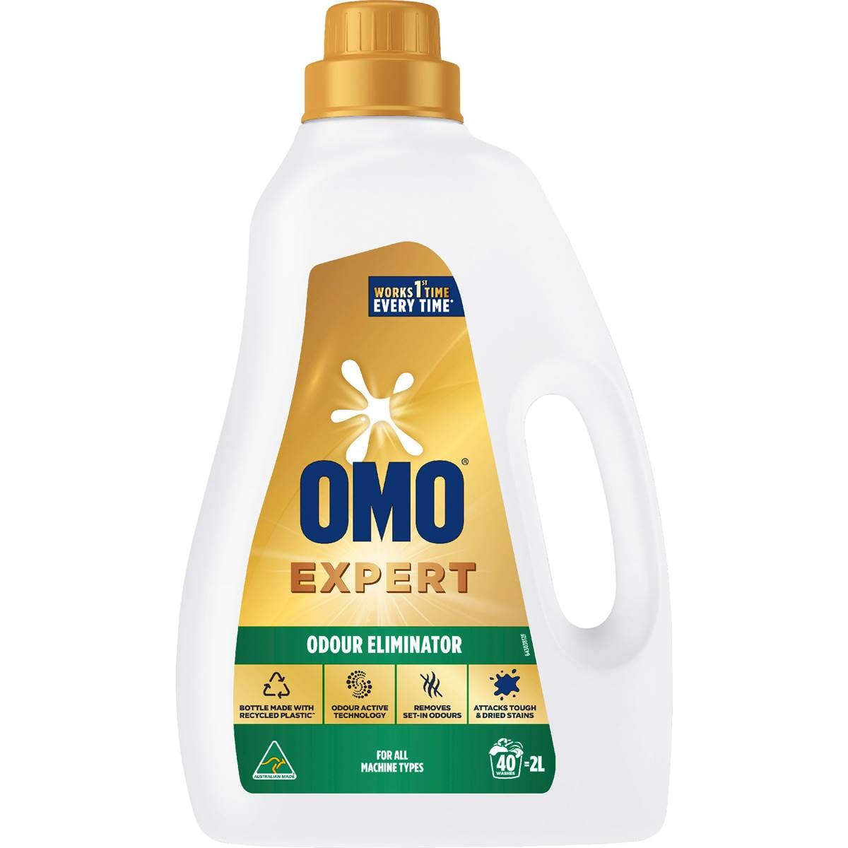 OMO Expert Odour Eliminator Liquid Laundry Detergent 2L