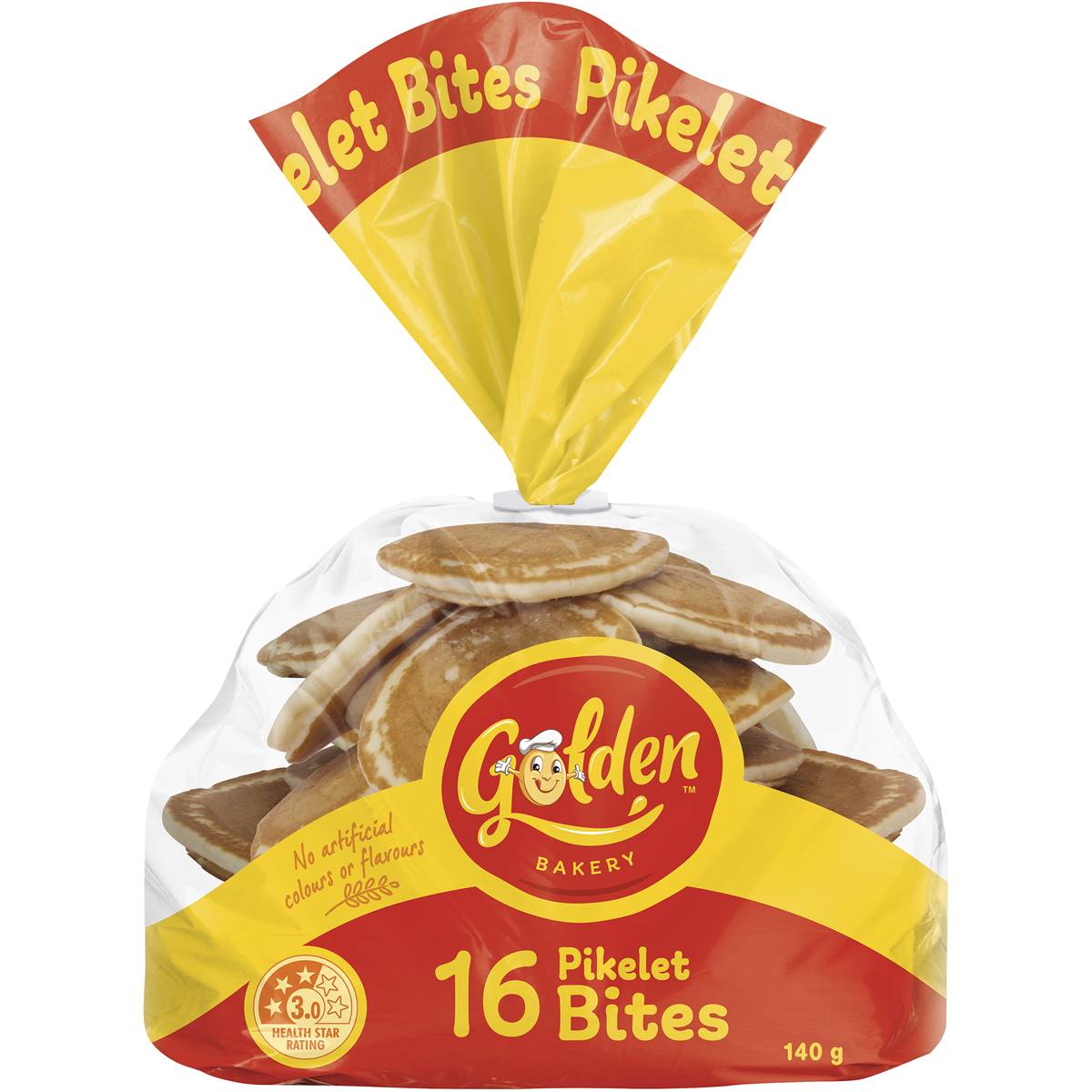 Golden Pikelets Bite Size