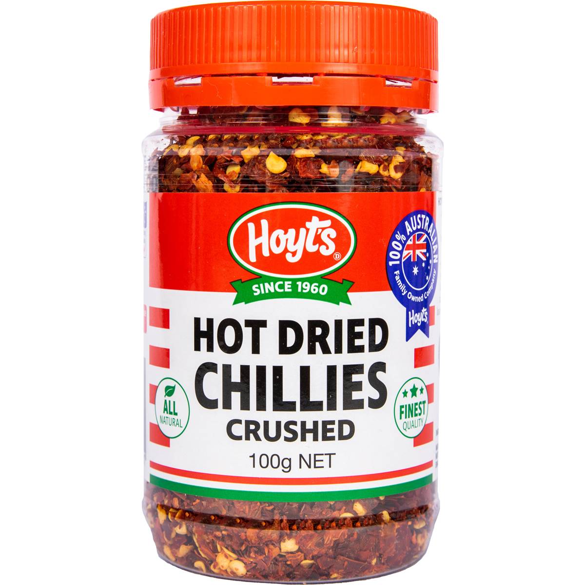 Calories in Hoyts Chilli Dried Crushed