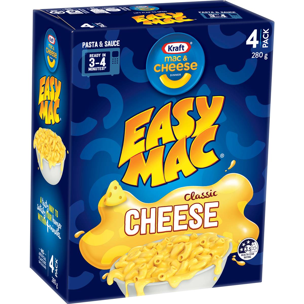 Calories in Kraft Easy Mac Classic Cheese calcount