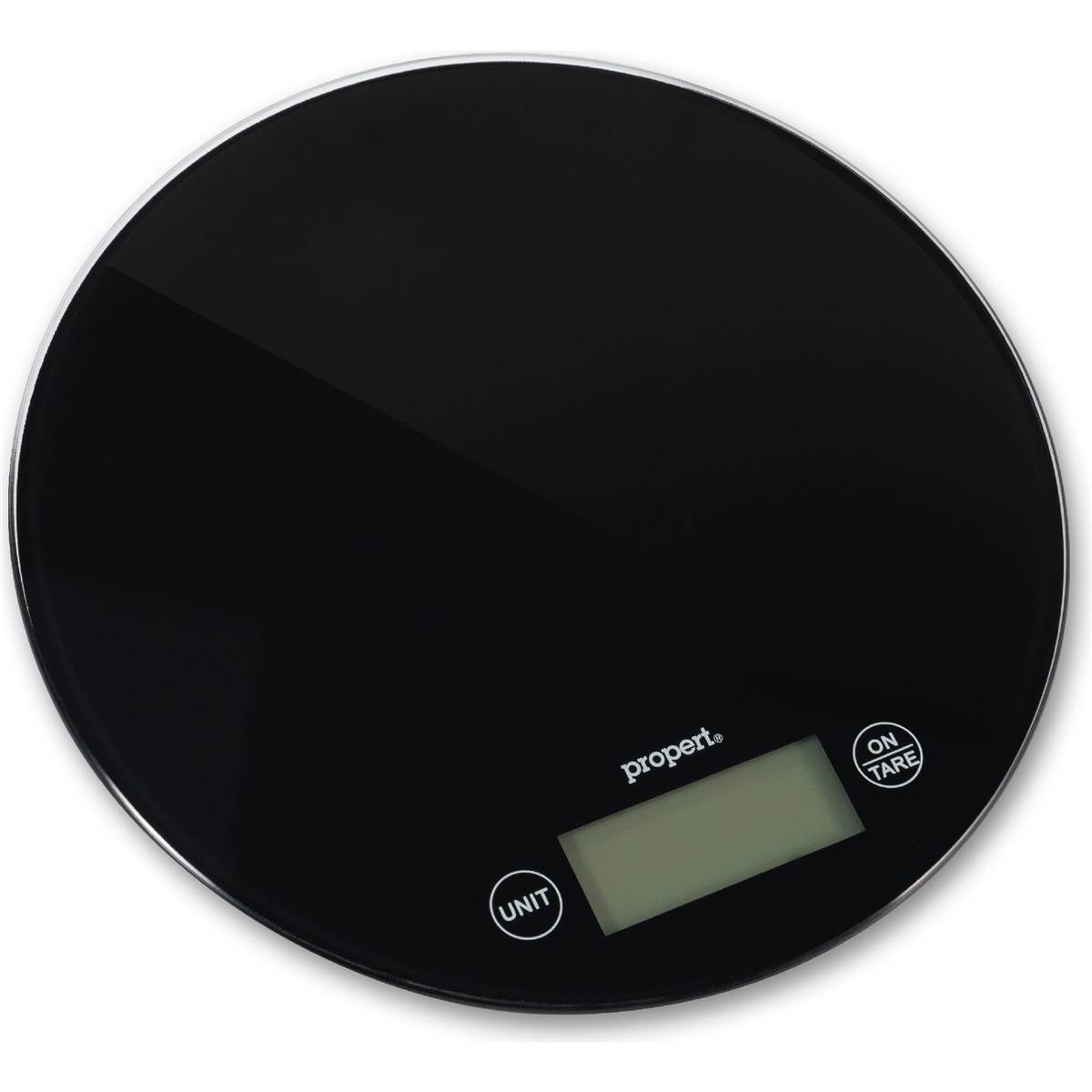 Propert 5kg Round Glass Top Digital Scale Assorted