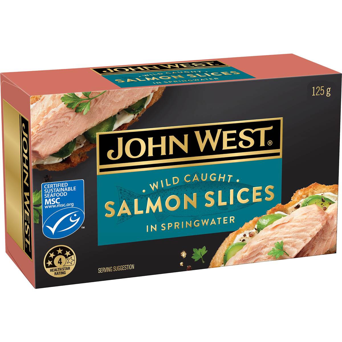 John West Wild Caught Salmon Slices Springwater
