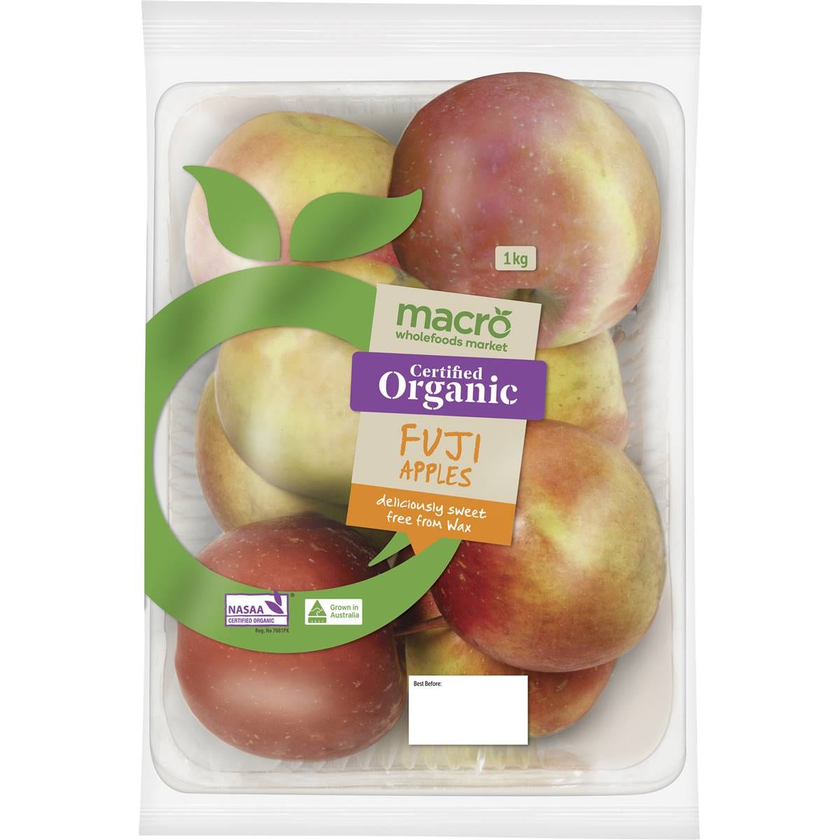 Calories in Macro Fuji Apple Organic calcount