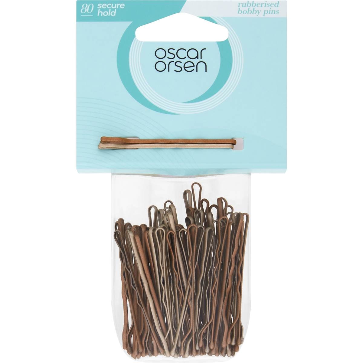 Oscar Orsen Rubberised Bobby Pins Secure Hold