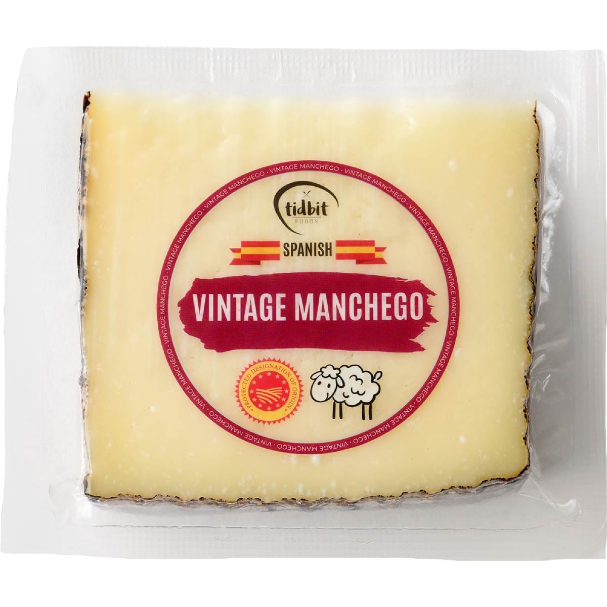 Tidbit Foods Vintage Manchego 12 Months