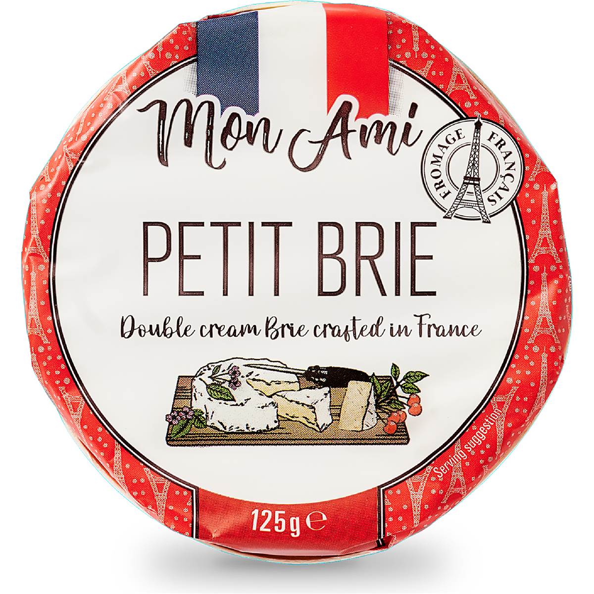 Mon Ami Double Cream French Brie Petit 125g