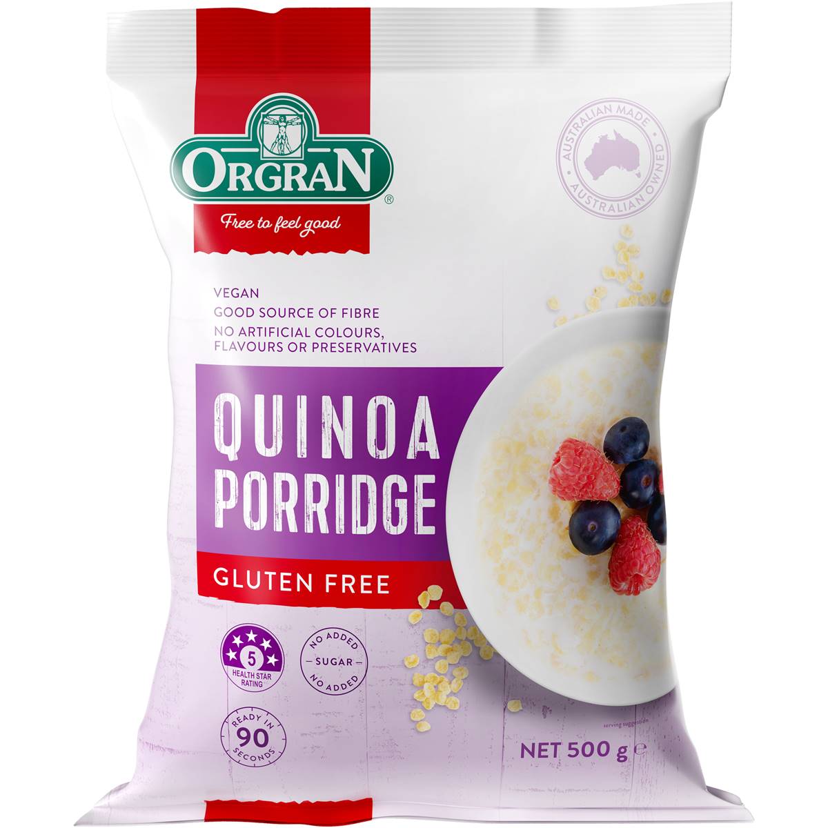 Orgran Gluten Free Porridge Quinoa