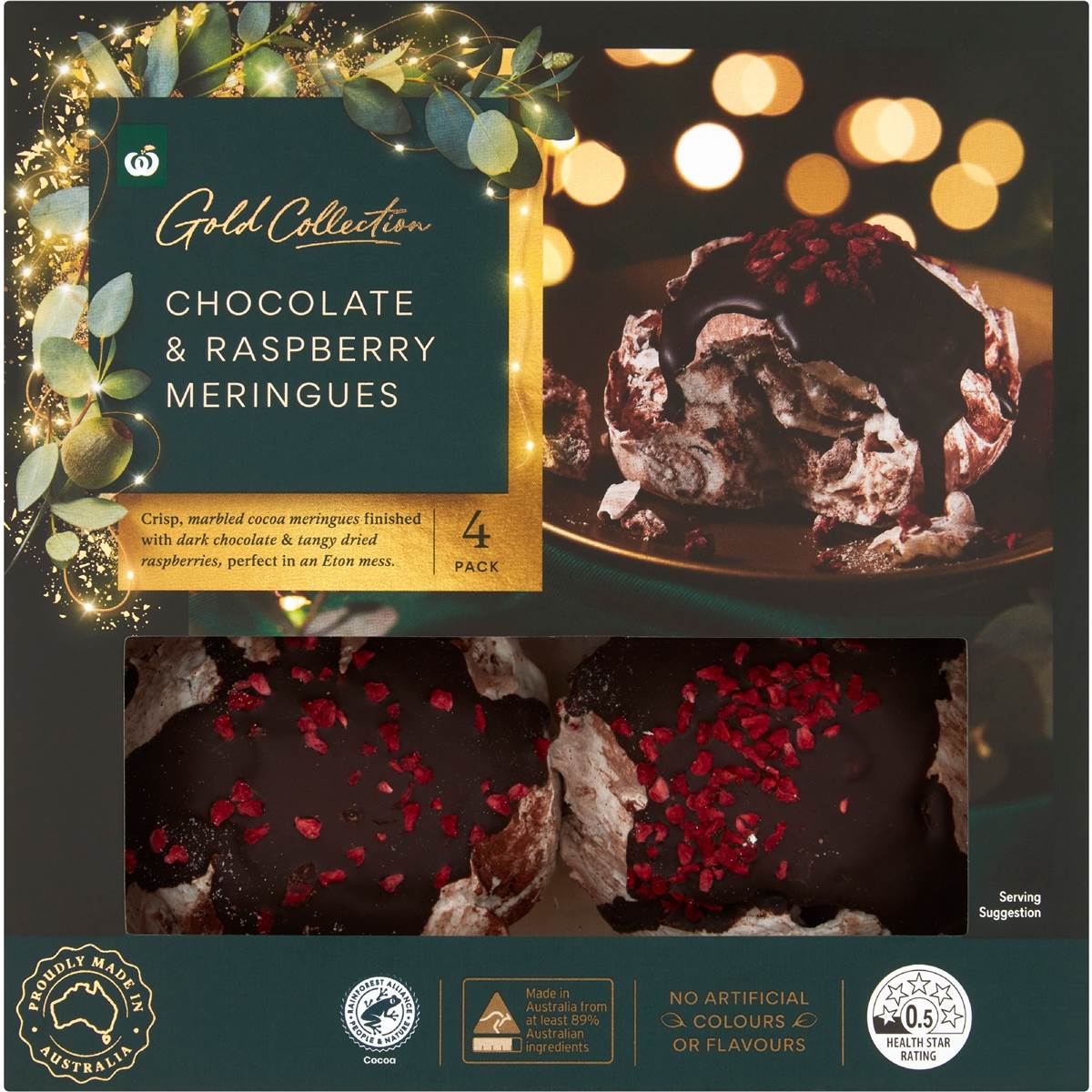 Calories in Woolworths Meringues Vanilla Minis calcount