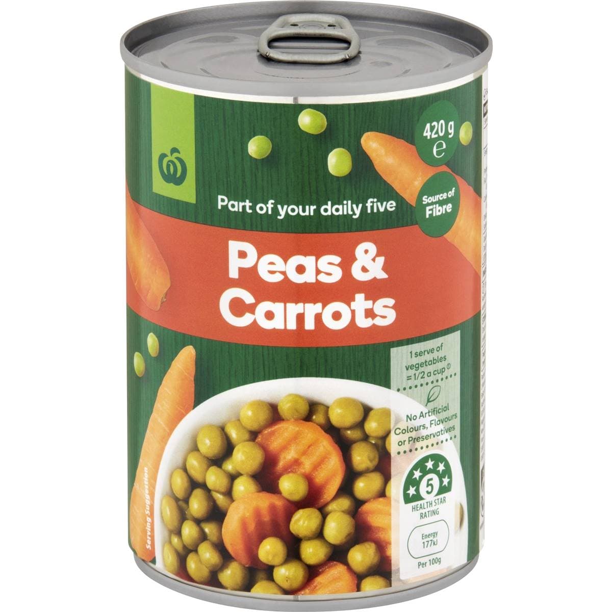 Woolworths Peas & Carrots