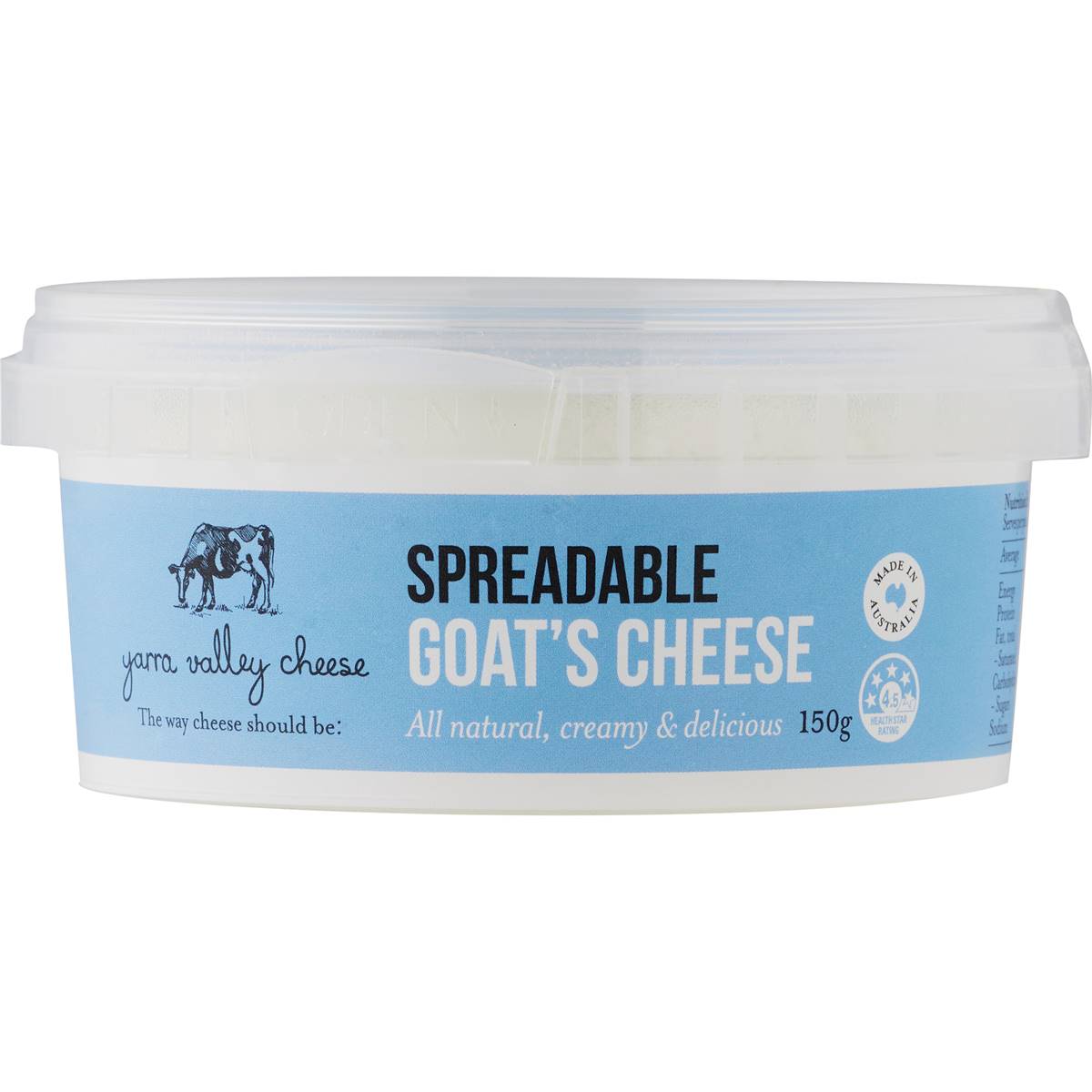 Calories in Soignon Goat, Spreadable Cheese, Fromage de Chevre a