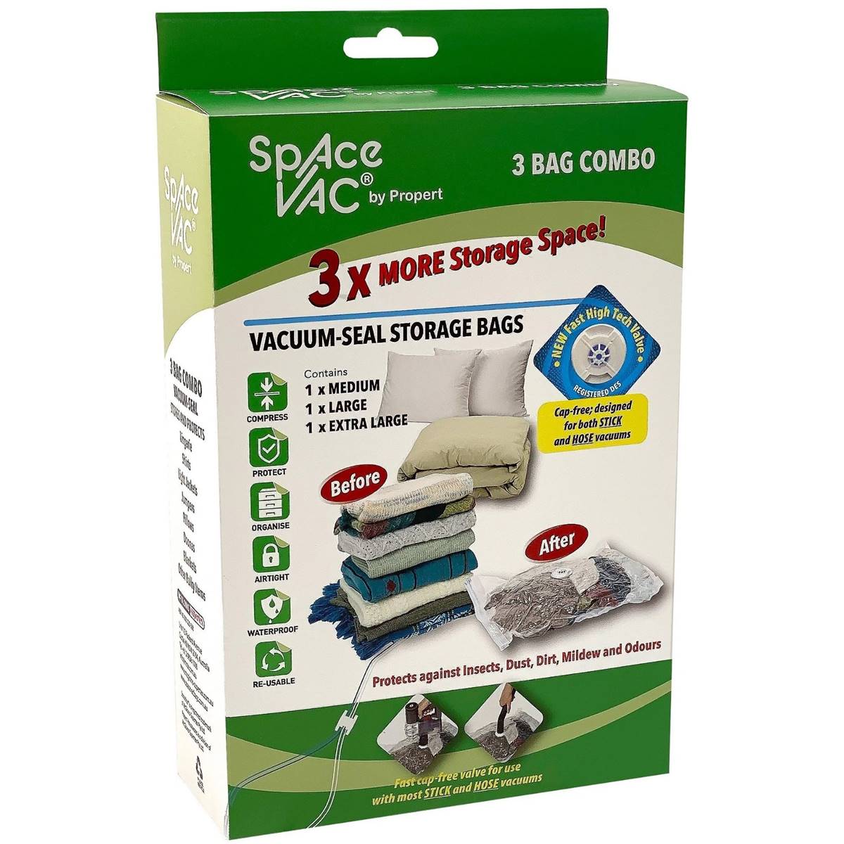 Space Vac Vacuum-Seal Storage Bags