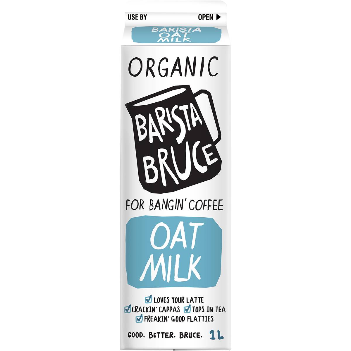 Calories in Barista Bruce Barista Bruce Oat Milk