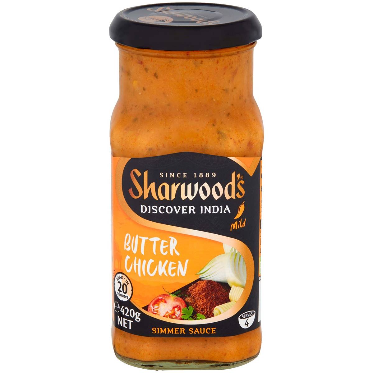 Sharwoods Simmer Sauce Butter Chicken 420g