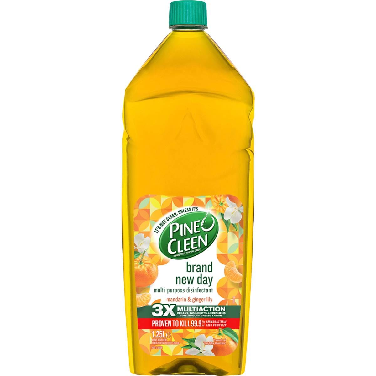 Pine O Cleen Brand New Day Mandarin Disinfectant Liquid 1.25L