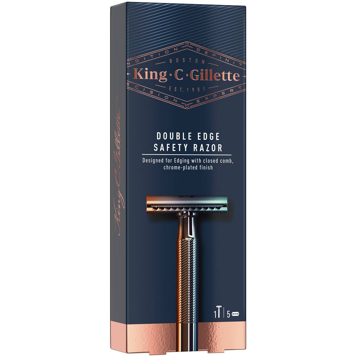 King C Gillette Double Edge Safety Razor
