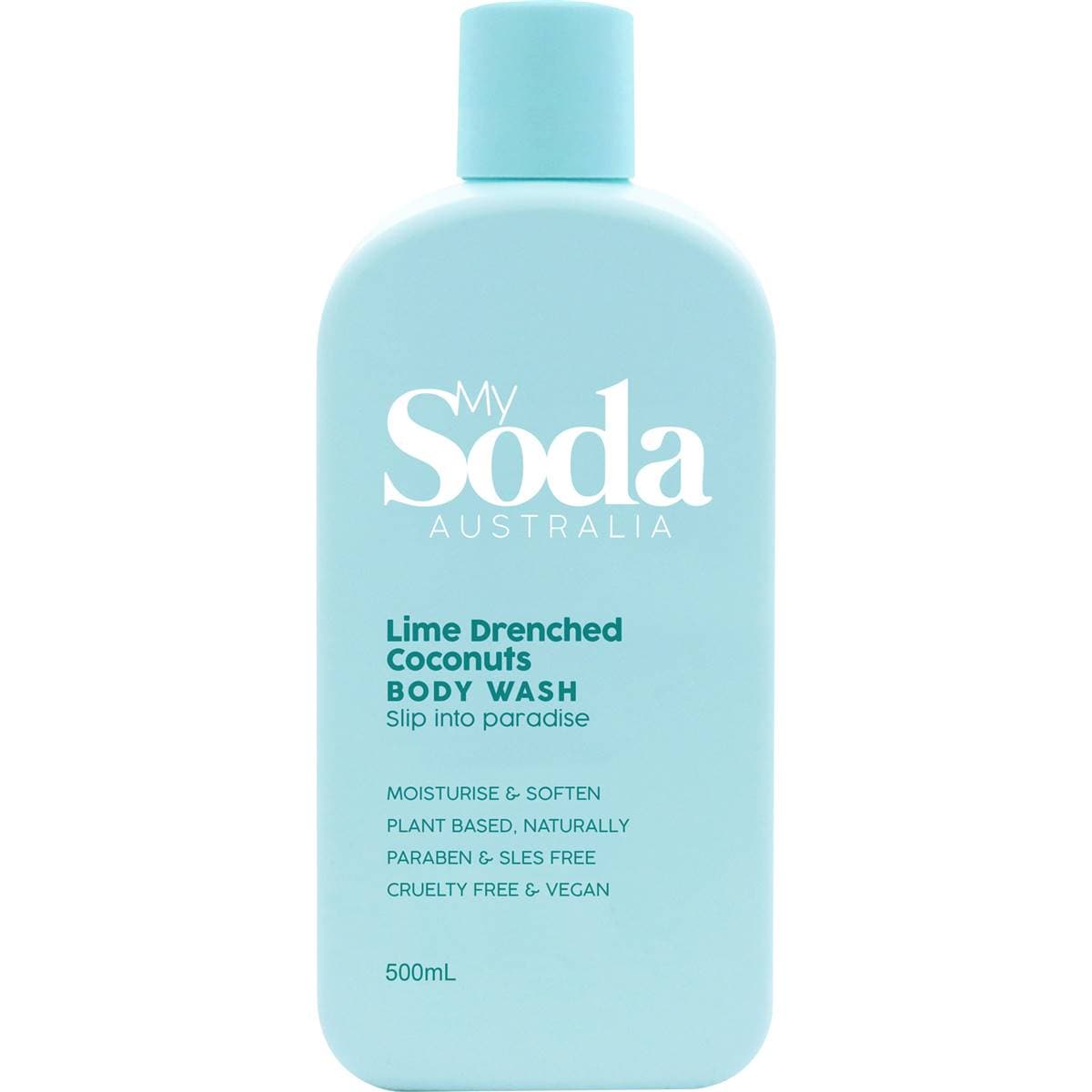 My Soda Lime Drenched Coconuts Body Wash 500mL