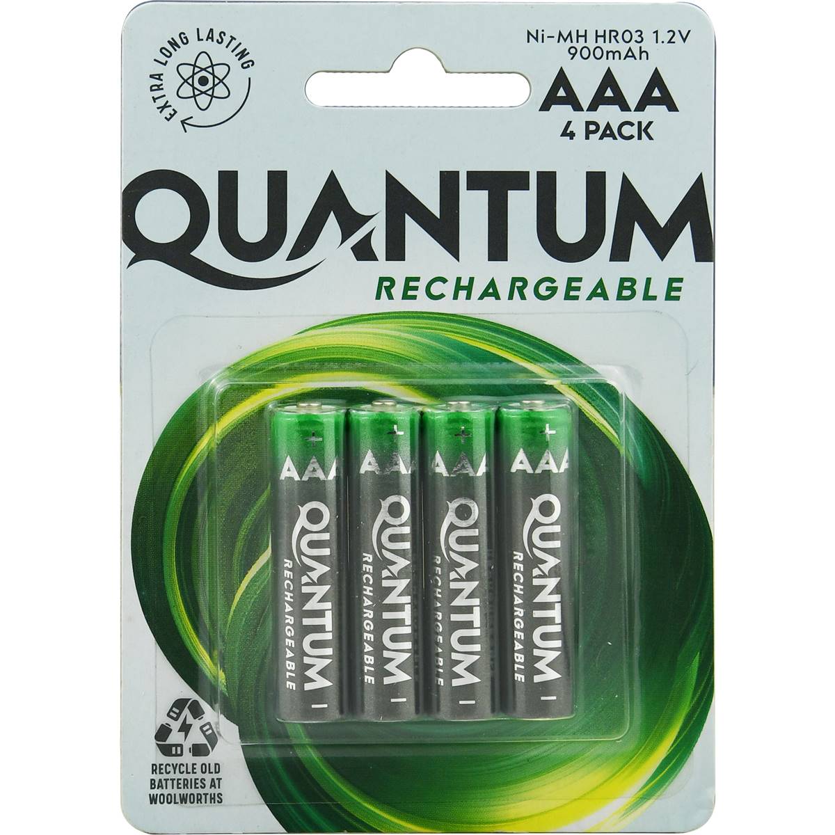 Quantum NiMh Rechargeable AAA 900