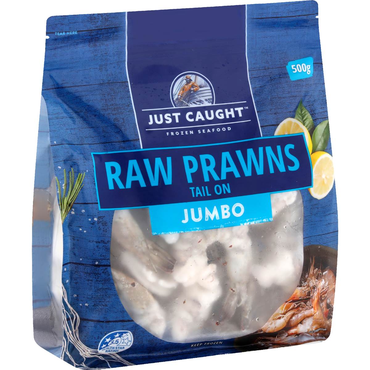 Just Caught Jumbo Cutlets Raw 500g