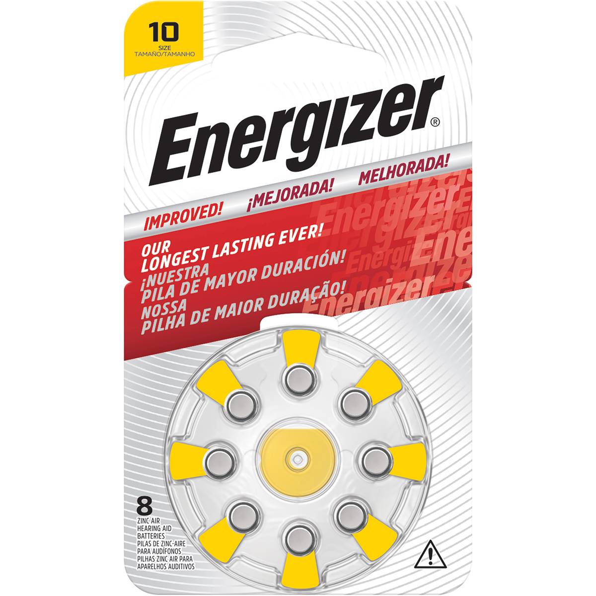 Energizer Hearing Aid Batteries Size 10