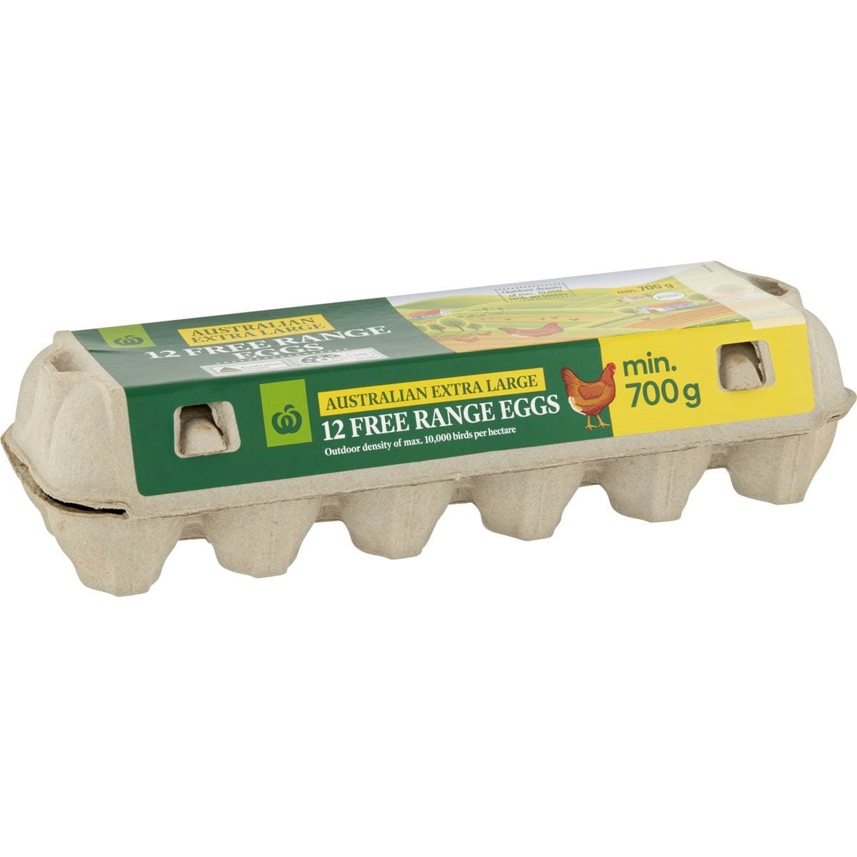 Woolworths 12 X-Large Free Range Eggs