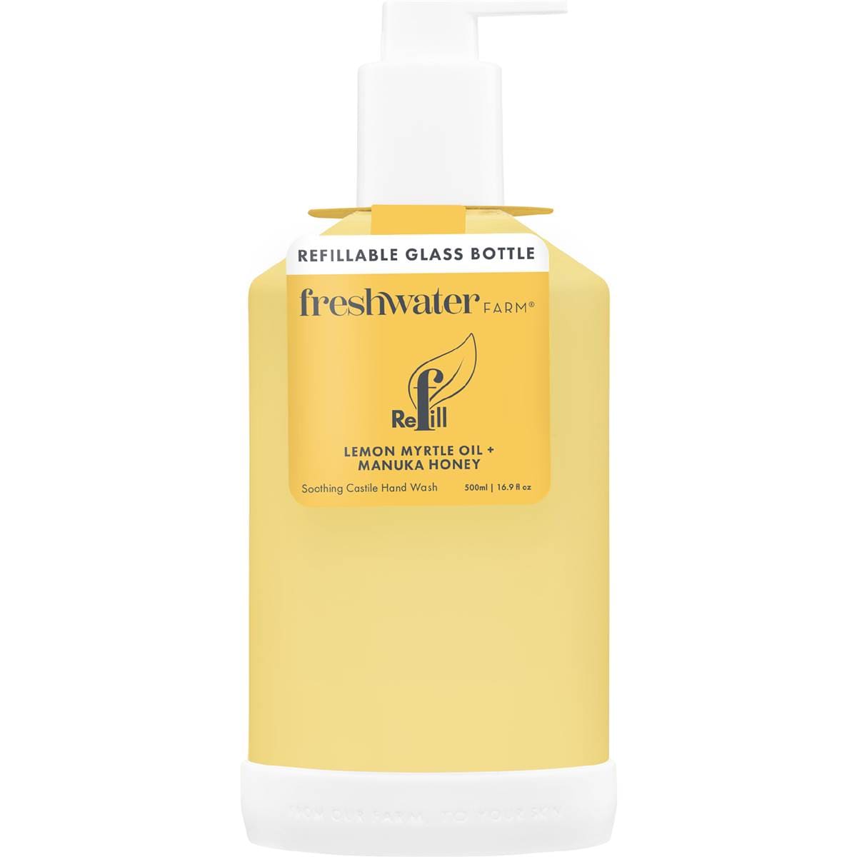 Freshwater Farm Australia Lemon Myrtle Oil & Manuka Honey Hand Wash 500mL