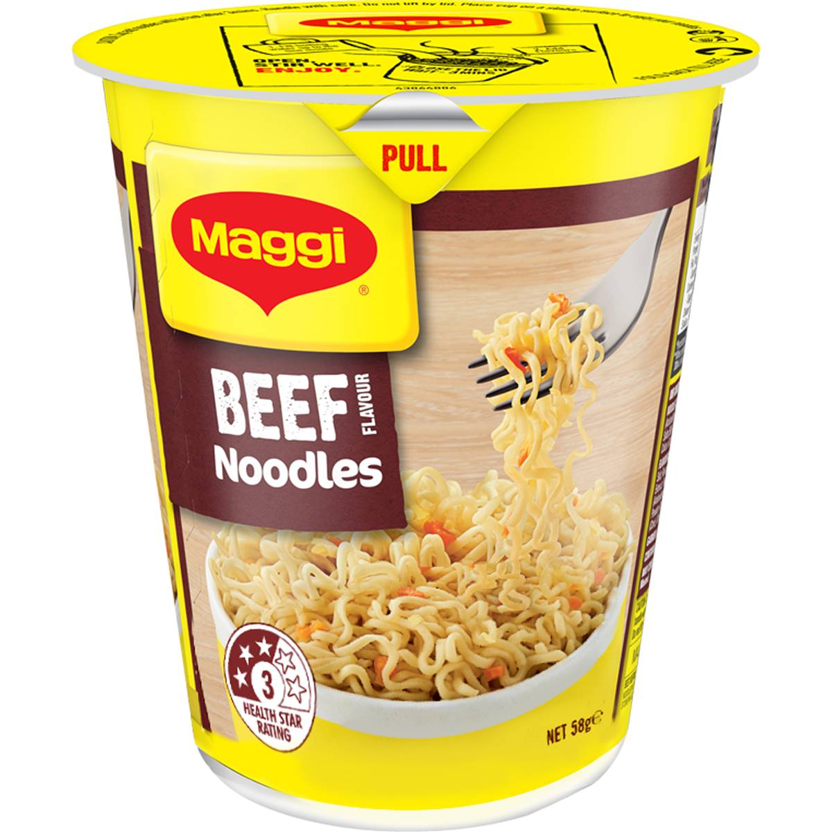 Maggi 2 Minute Instant Cup Noodle Beef