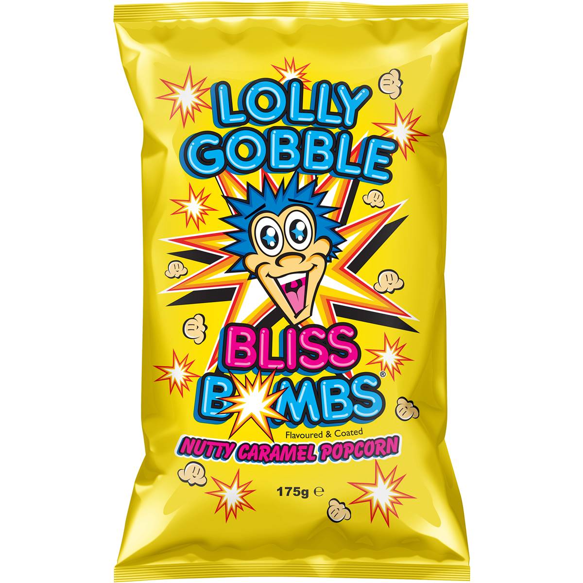 Calories in Lolly Gobble Popcorn Bag Caramel Nut Calorie Counter Australia