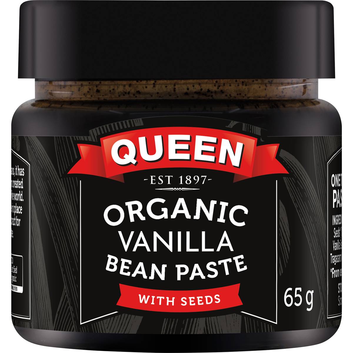 Calories in Queen Organic Vanilla Bean Paste calcount