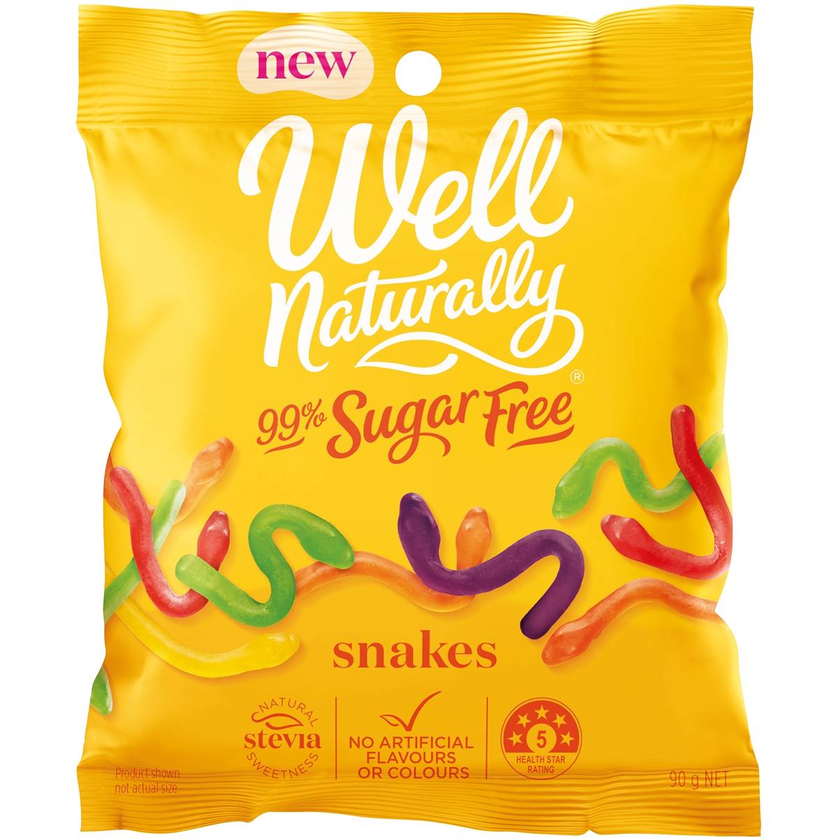 Well Naturally 99% Sugar Free Snakes