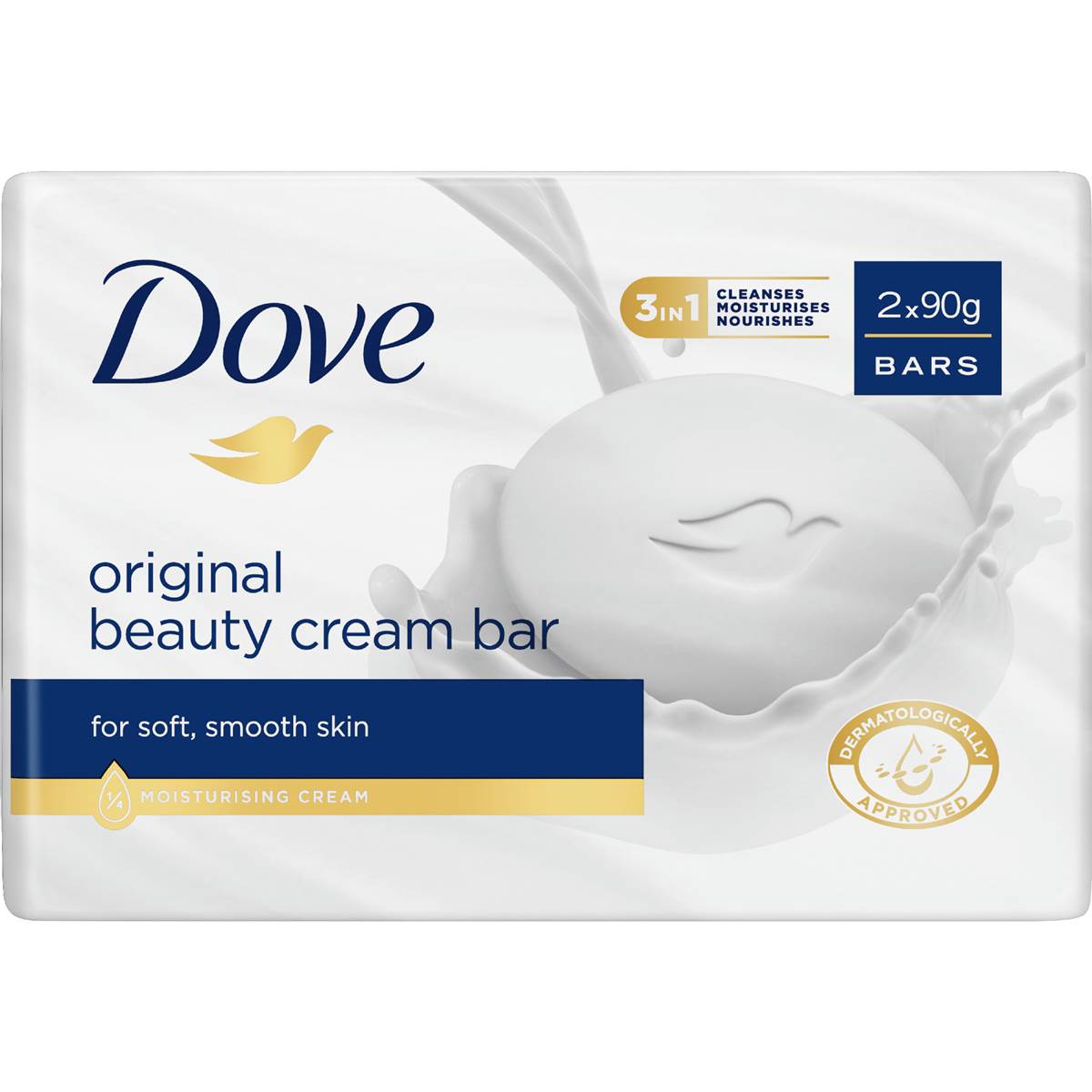 Dove Beauty Bar Original 90g x 2 pack