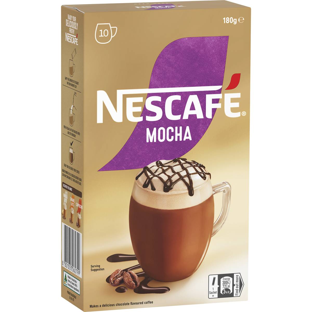 Nescafe Coffee Mixer Sachets Mocha
